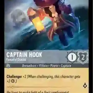 Promo:  Captain Hook - Forceful Duelist (Promo)