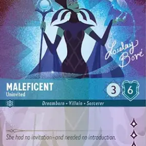Promo:  Maleficent - Uninvited (Alternate Art) (Promo)