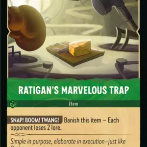 ROTF: 102 Ratigan's Marvelous Trap (Rare)