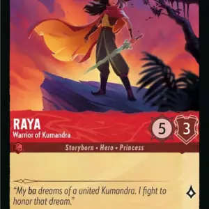 ROTF: 124 Raya - Warrior of Kumandra (Uncommon)