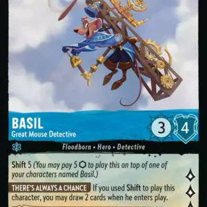 ROTF: 138 Basil - Great Mouse Detective (Super Rare)