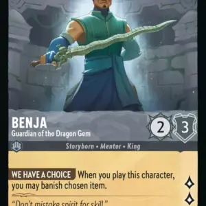 ROTF: 174 Benja - Guardian of the Dragon Gem (Common)