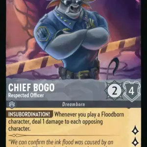 ROTF: 175 Chief Bogo - Respected Officer (Rare)