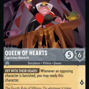 ROTF: 192 Queen of Hearts - Capricious Monarch (Rare)