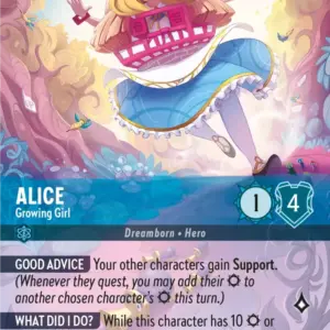 ROTF: 213 Alice - Growing Girl (Alternate Art) (Enchanted)
