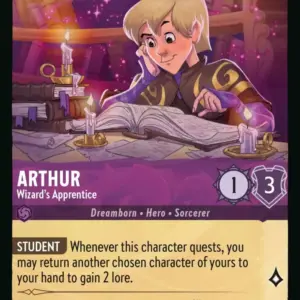 ROTF: 35 Arthur - Wizard's Apprentice (Super Rare)