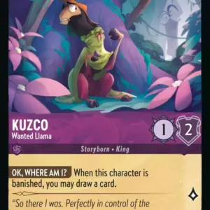 ROTF: 45 Kuzco - Wanted Llama (Common)