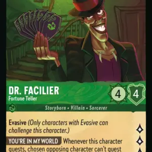 ROTF: 79 Dr. Facilier - Fortune Teller (Super Rare)