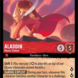 TFC: 104 Aladdin - Heroic Outlaw (Super Rare)