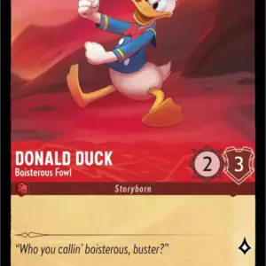 TFC: 108 Donald Duck - Boisterous Fowl (Uncommon)