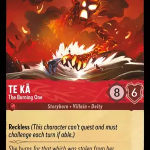 TFC: 126 Te Ka - The Burning One (Super Rare)