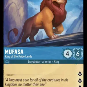 TFC: 155 Mufasa - King of the Pride Lands (Common)