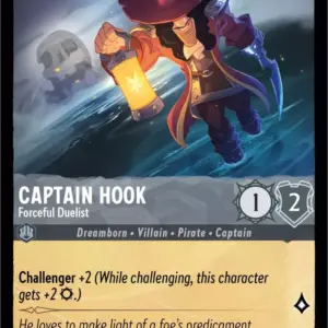TFC: 174 Captain Hook - Forceful Duelist (Common)