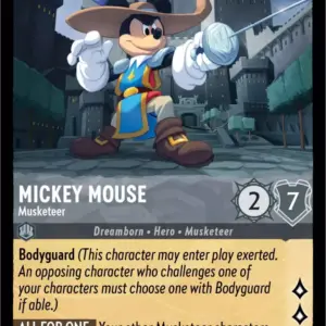 TFC: 186 Mickey Mouse - Musketeer (Rare)