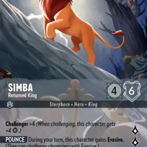 TFC: 215 Simba - Returned King (Alternate Art) (Enchanted)