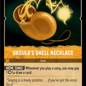 TFC: 34 Ursula's Shell Necklace (Rare)