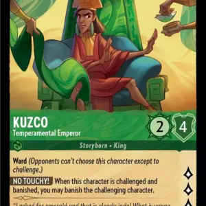 TFC: 84 Kuzco - Temperamental Emperor (Rare)